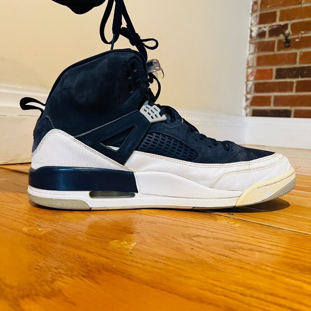 Jordan Spizike Midnight Navy Men’s Size 13 - Picture 12 of 16